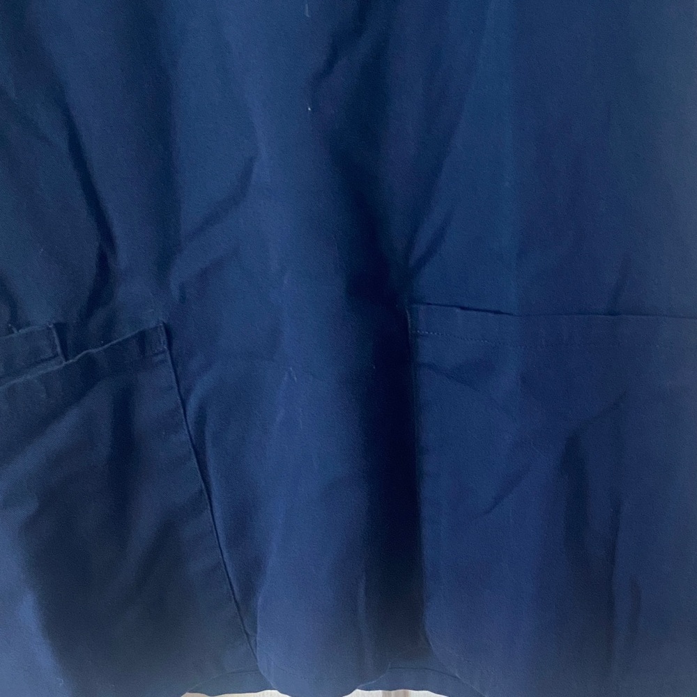 Navy Blue Scrub Set | Women’s Size Medium | Soft & Professional - Picture 4 of 11